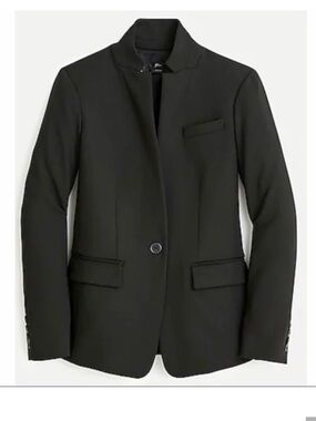 J.Crew Black Regent Blazer size 2